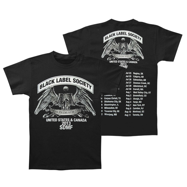 Metal Skully Wings T | Evergreen Sale Section | Black Label Society US