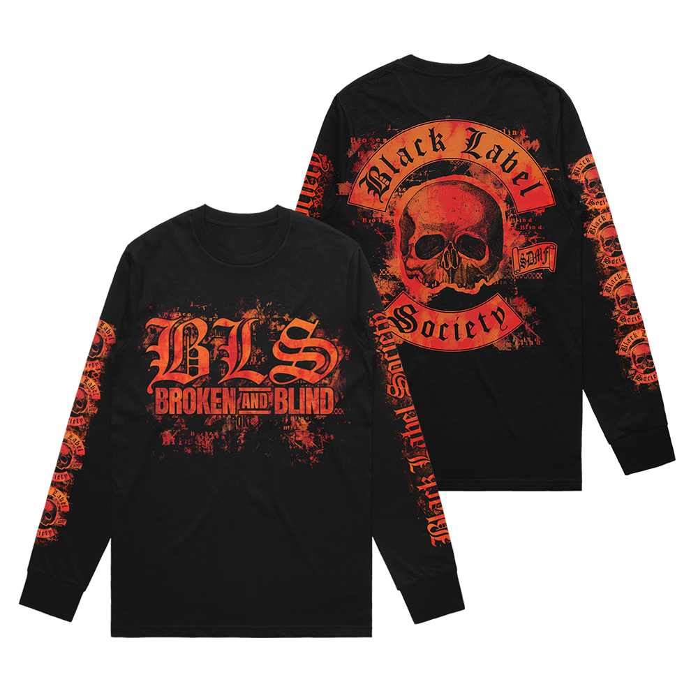 Broken and Blind Longsleeve Tee | Black Label Society US