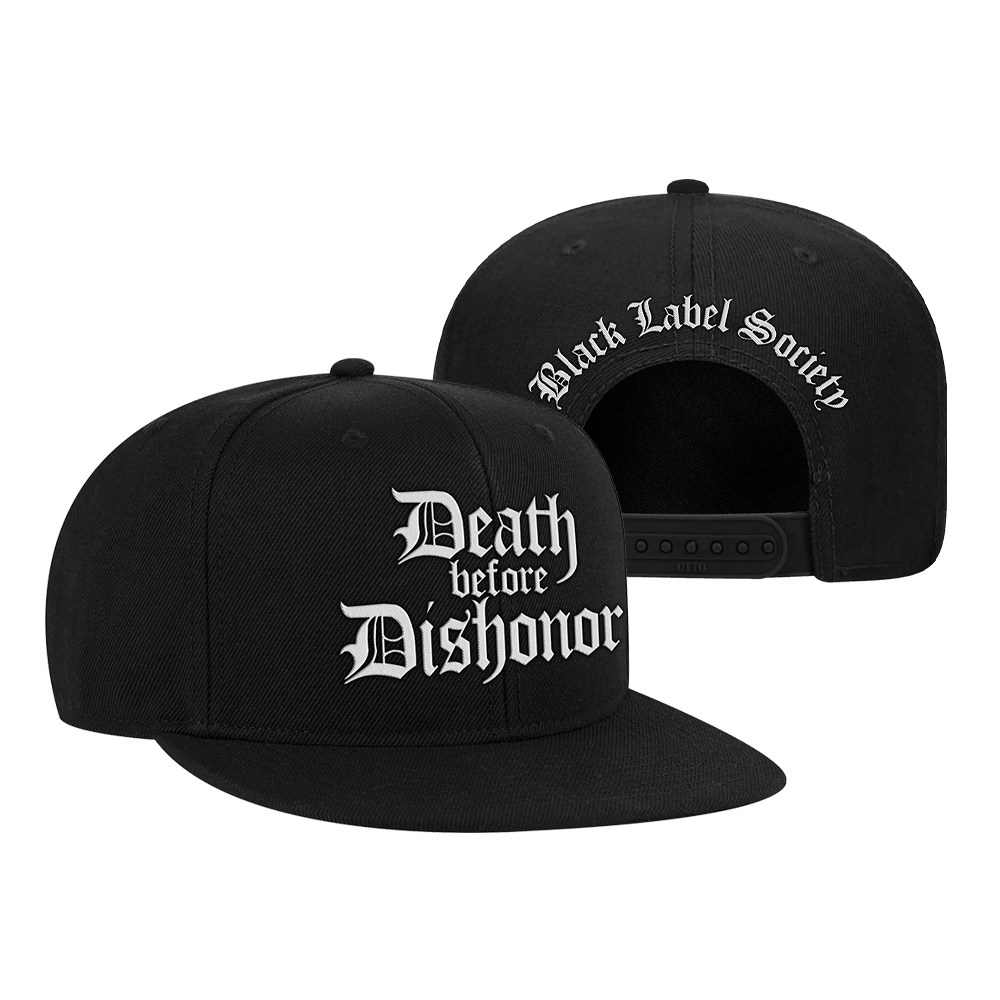 Death Before Dishonor Snapback Hat | Black Label Society US