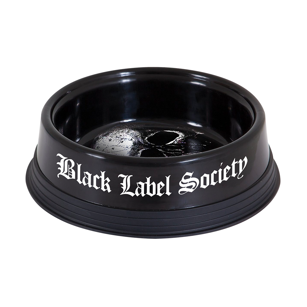 Black Label Wooden Ring Dog Bowl, 1 Pint
