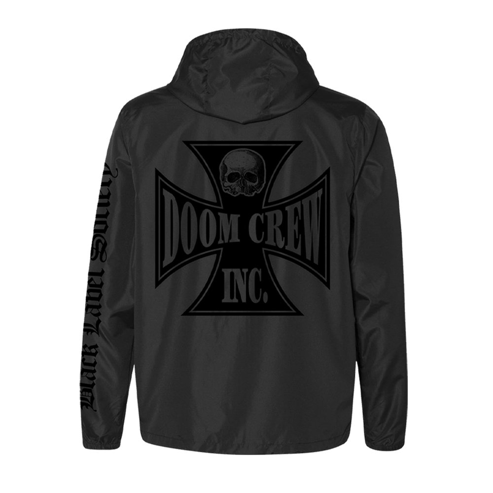 Doom Crew Inc. Black Camo Zip Hoodie, Home