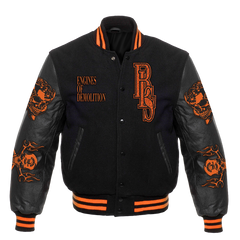 Engines of Demolition Deluxe Letterman Jacket