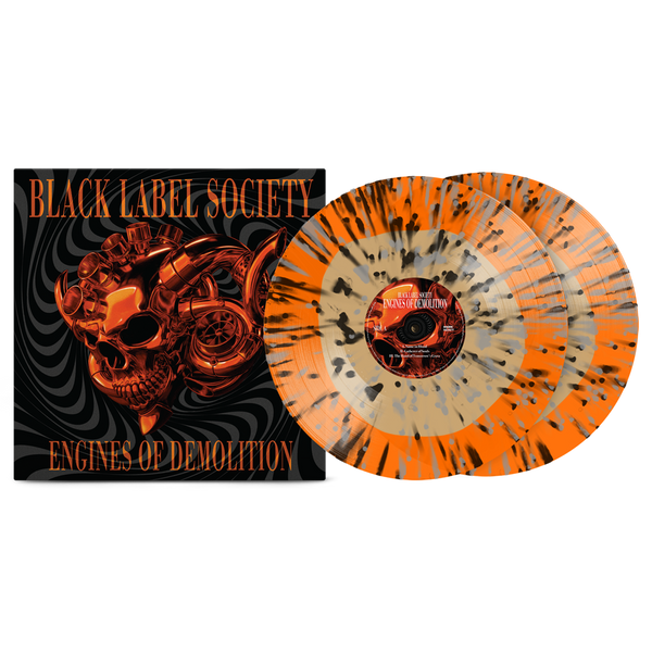 Engines Of Demolition 2xLP - Orange Crush Black Splatter Vinyl