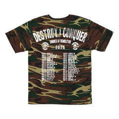 Engines Of Demolition Camo Tour Tee