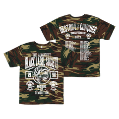 Engines Of Demolition Camo Tour Tee