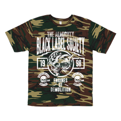 Engines Of Demolition Camo Tour Tee
