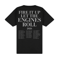 Engines Of Demolition Black Tour Tee