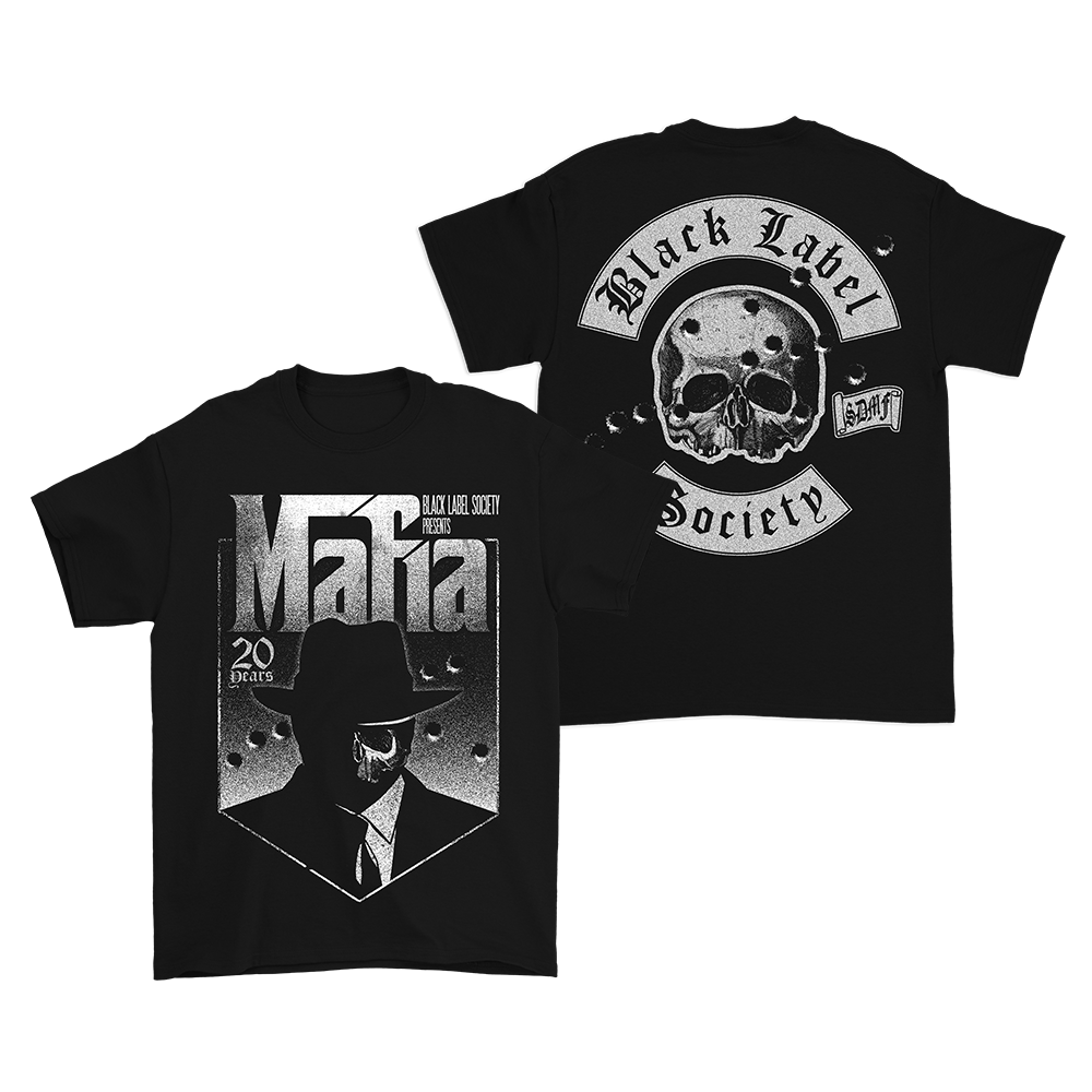 Mafia Gangster 20 Year Anniversay Tee | Black Label Society US