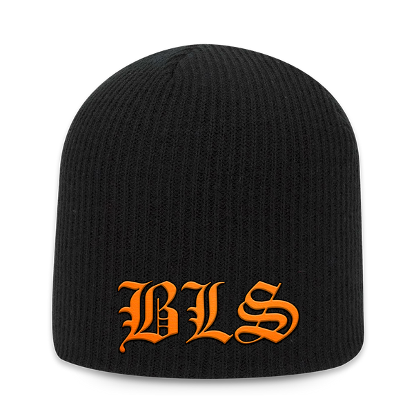 BLS Black Halloween beanie