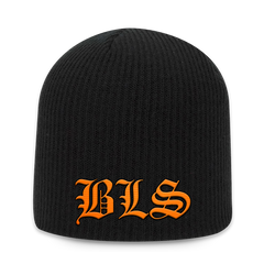 BLS Black Halloween beanie