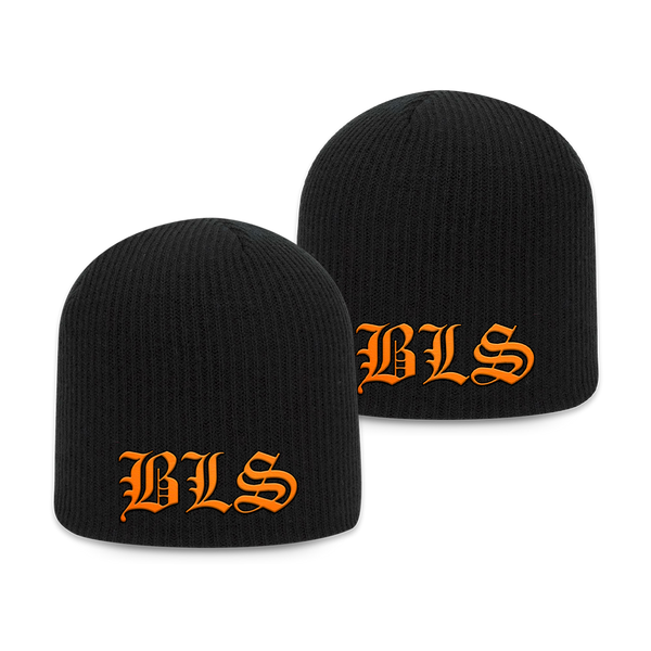 BLS Black Halloween beanie