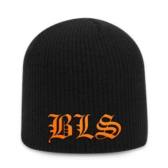 BLS Black Halloween beanie