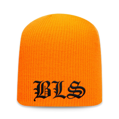 BLS Orange Halloween beanie