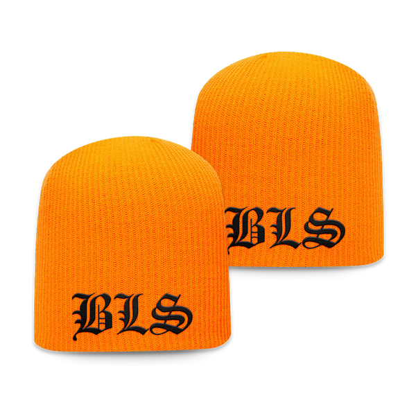 BLS Orange Halloween beanie