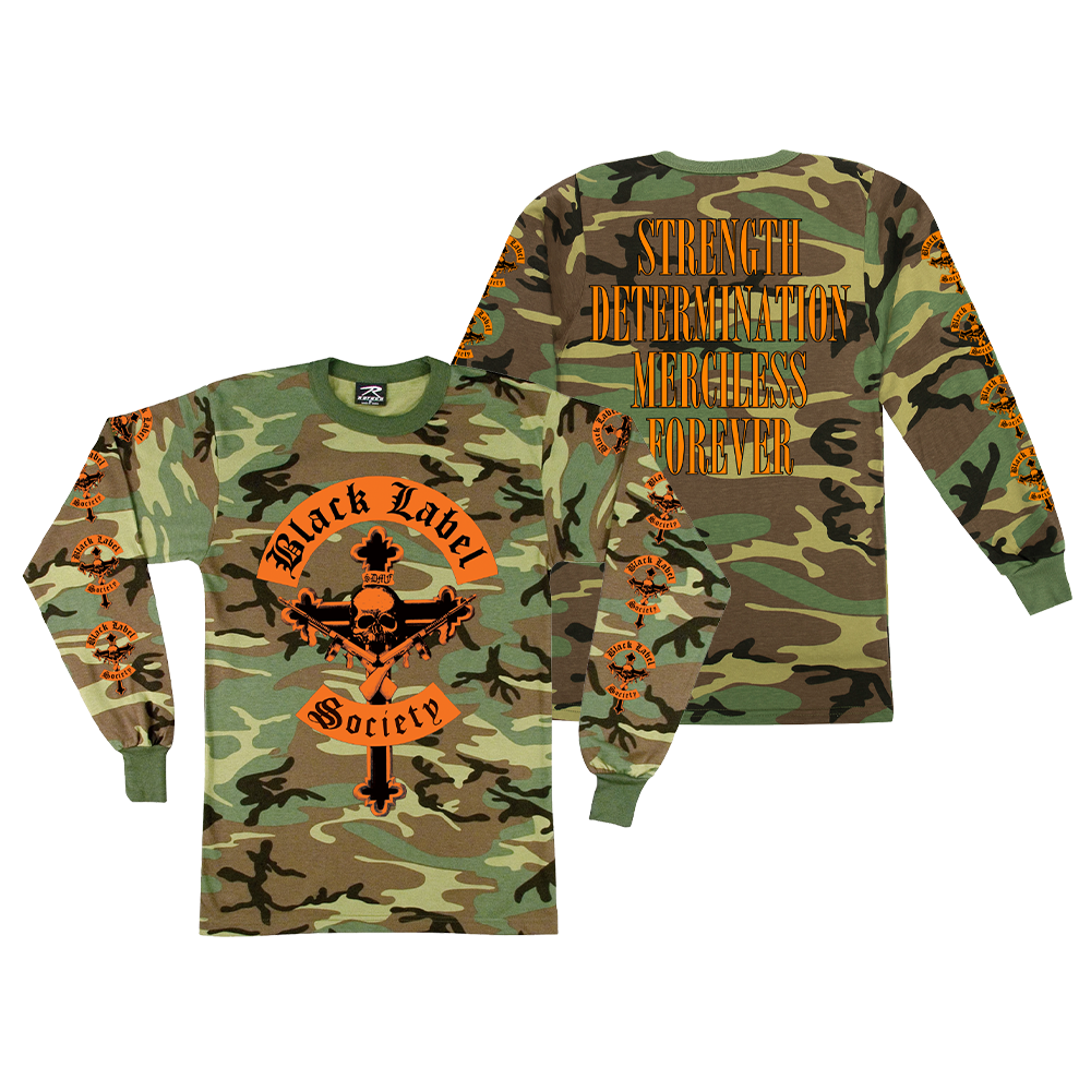 Mafia Camo Longsleeve | Black Label Society US