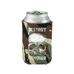 Skully Camo Koozie