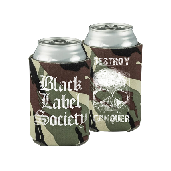 Skully Camo Koozie