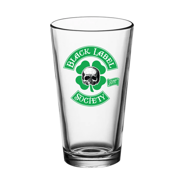 Black Label Society St. Patricks Day Pint Glass