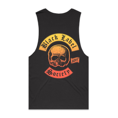 Black tank with skull logo and Black Label Society text for BLS Summer 2024