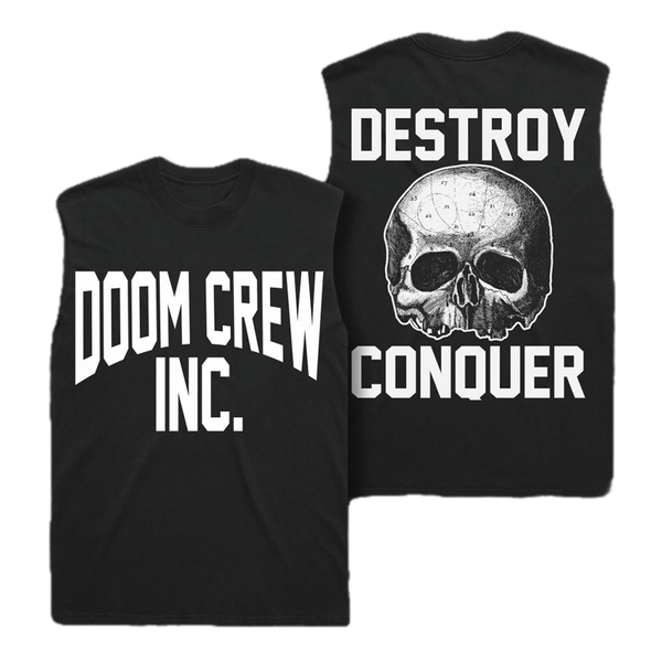 Doom Crew Black Athletic Muscle Tee