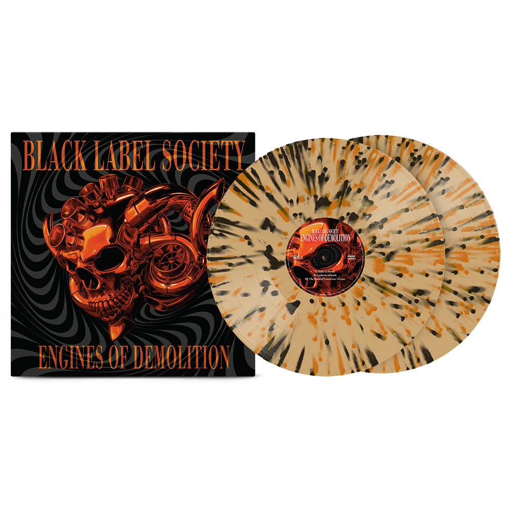 Engines Of Demolition Custard Black Splatter Vinyl | Black Label