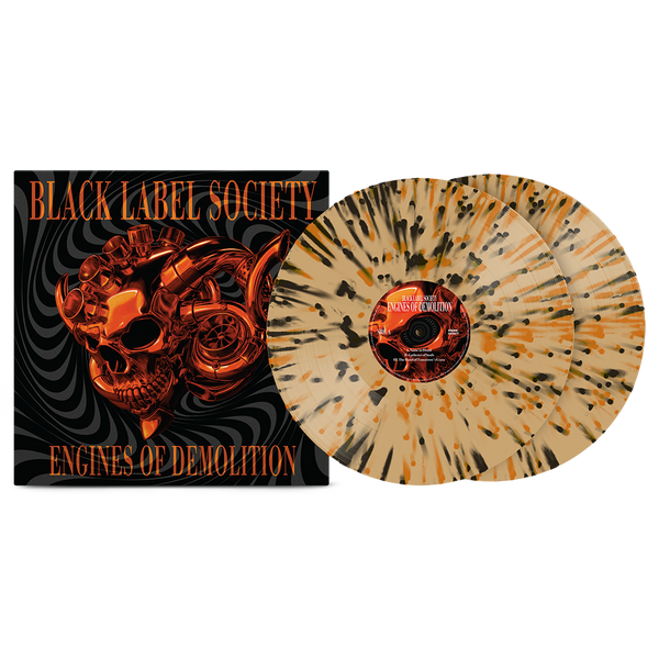 Engines Of Demolition Custard Black Splatter Vinyl