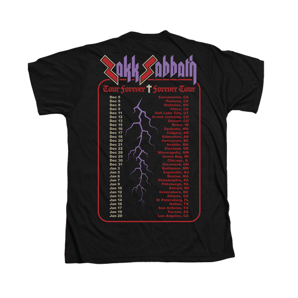 Tour Forever/ Forever Tour Date Tee