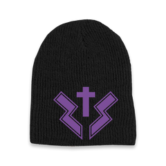 ZS Purple/Black Beanie