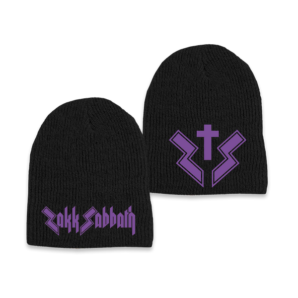 ZS Purple/Black Beanie
