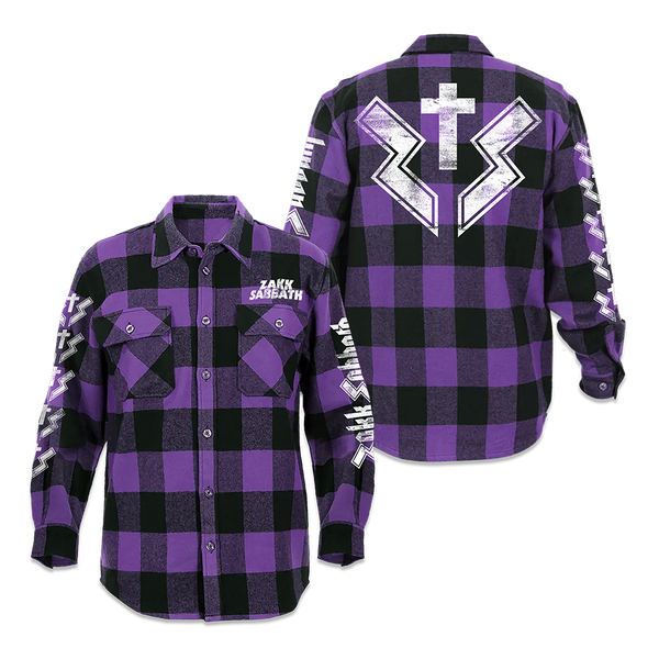 ZS Purple/Black Flannel Shirt