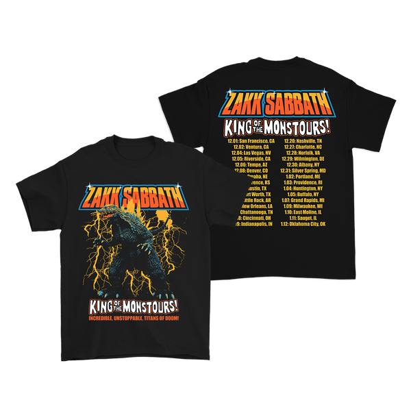 King Of Monstours Tour Tee