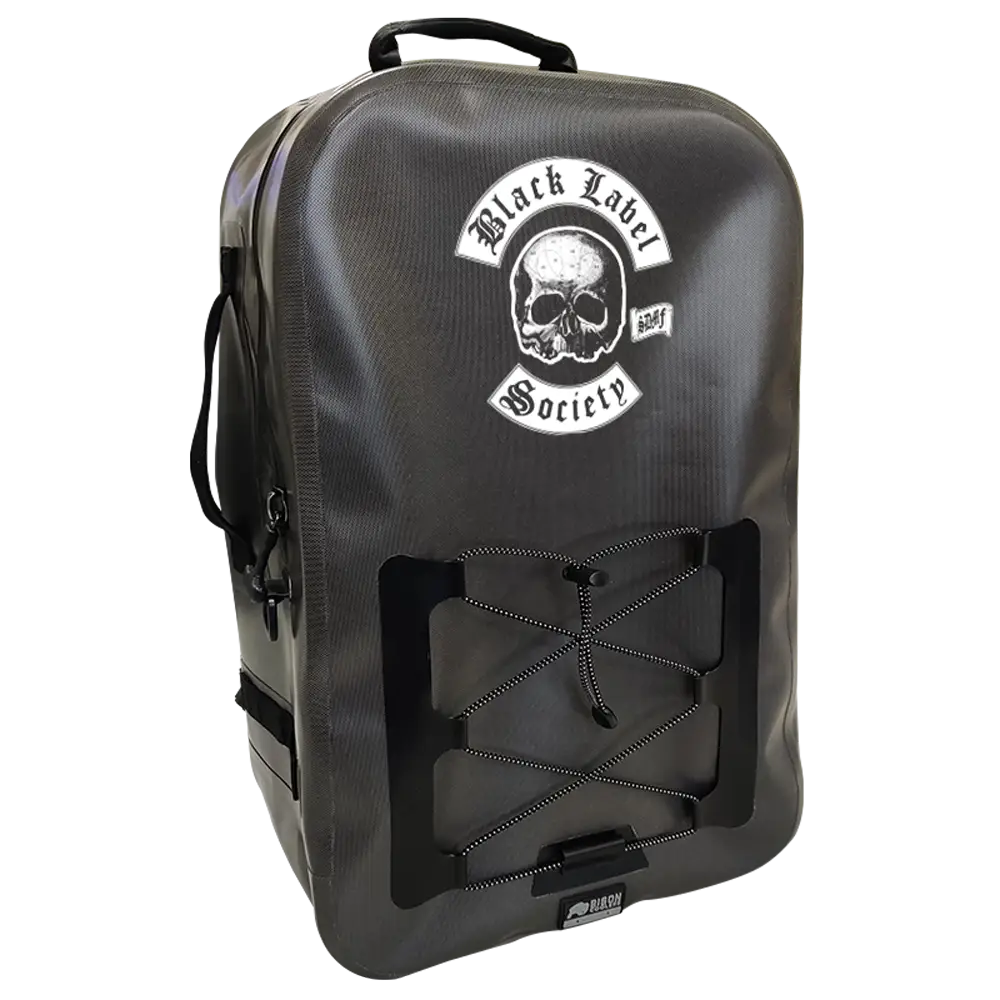 black label hipster leather backpack Rucksack No. 33 in Vintage Backpack with shoulder straps Black Label Society Bison Dry