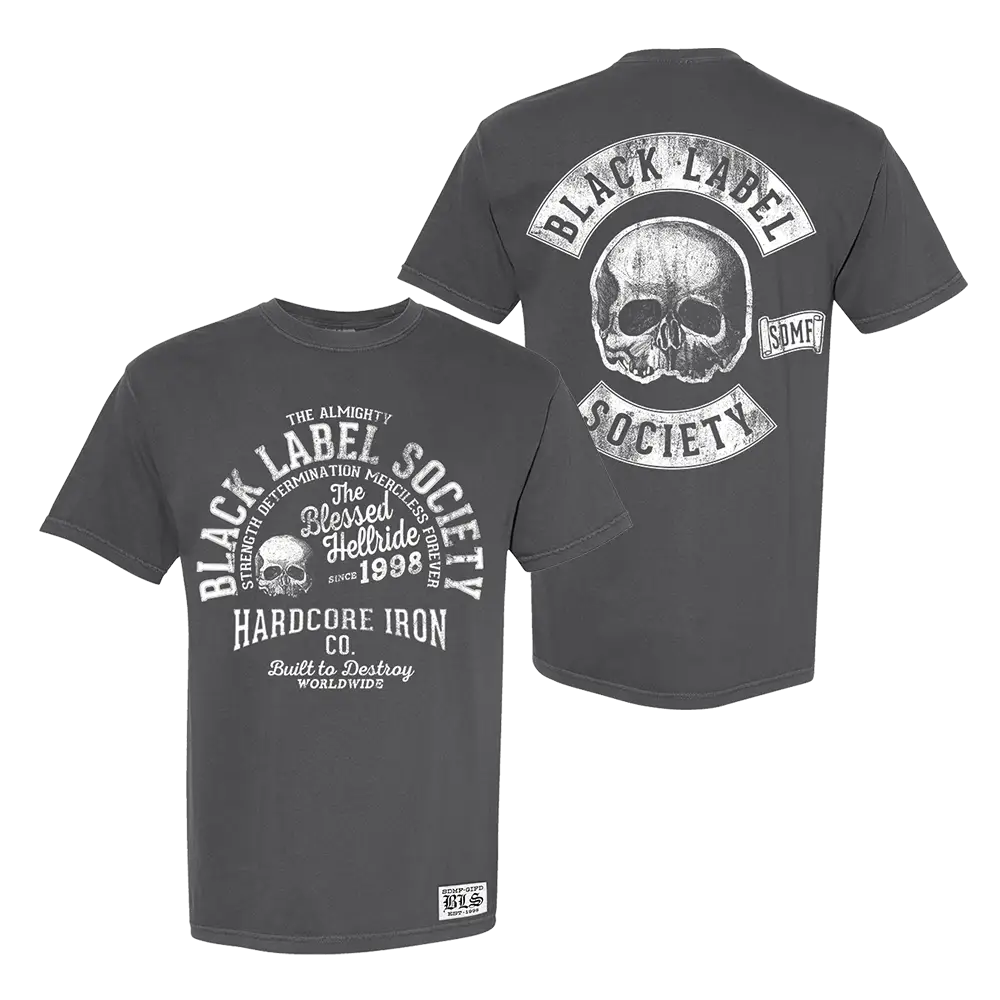 BLS Hardcore Iron Co. Tee | Apparel | Black Label Society US