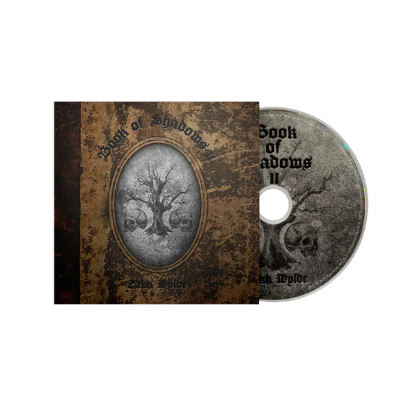 CD album cover and disc for Book of Shadows II featuring tree design in oval frame