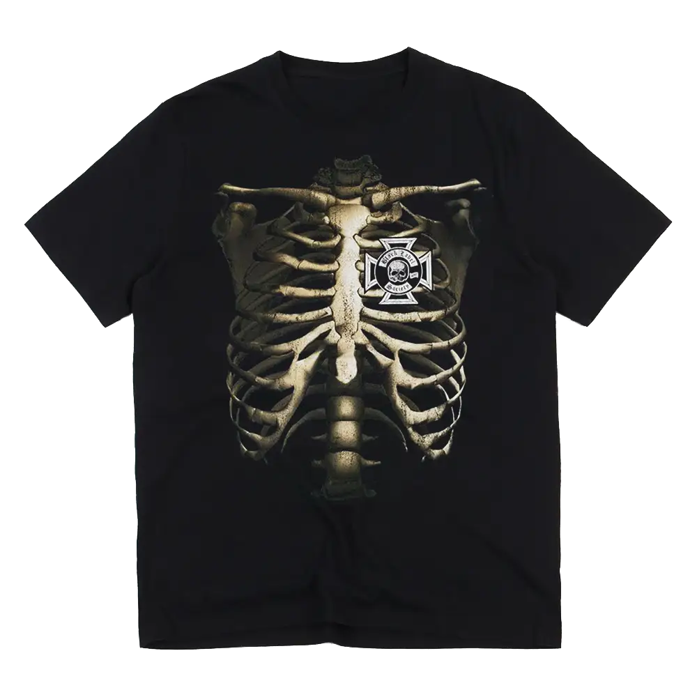Rib Cage Men's Black T-Shirt - Black Label Society | Apparel Rib Cage Men's Black T-Shirt - Black Label Society | Apparel