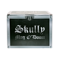 Metal storage case featuring Skully Mug O’Doom, inspired by Black Label Society