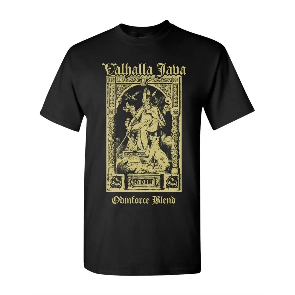 【TILLDAWN X TEST ARTIFACT】DOCKING SYMBOL TEE BLACK valhalla-java-odinforce-blend-