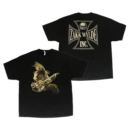 Zakk Wylde Inc Black Tee - Black Label Society Store