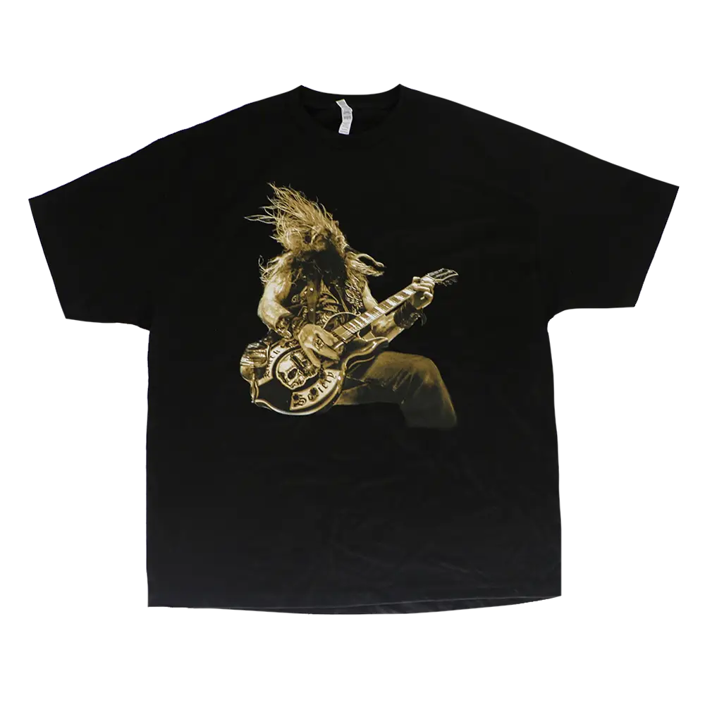 Zakk Wylde Inc Black Tee - Black Label Society Store Zakk Wylde Inc Black Tee - Black Label Society Store
