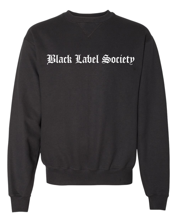 BLS Embroidered Logo Black Sweatshirt