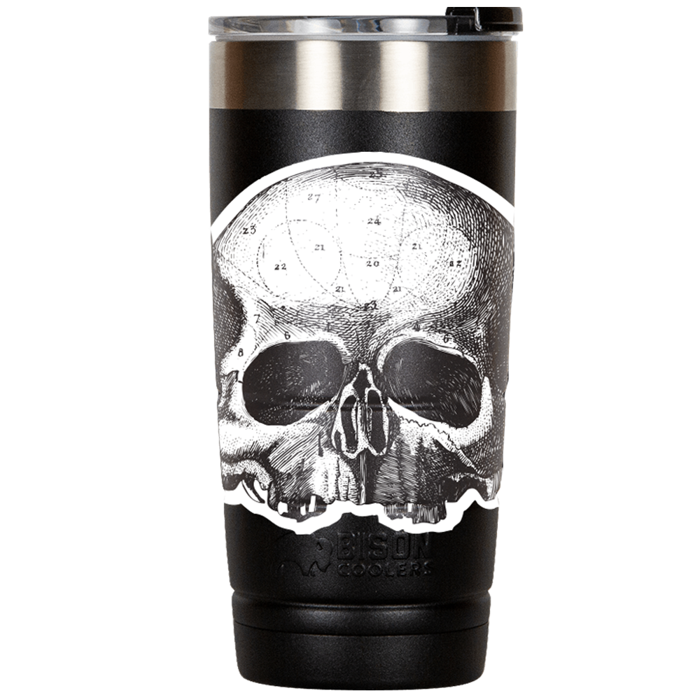 Steelers Skull 20 oz Tumbler — TAW Sublimation Store