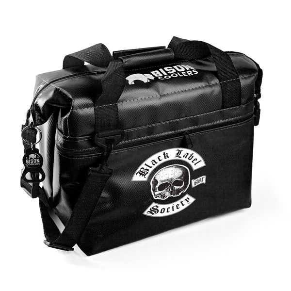 Black Label Society 12 Can - SoftPak Cooler Bag by Bison Coolers