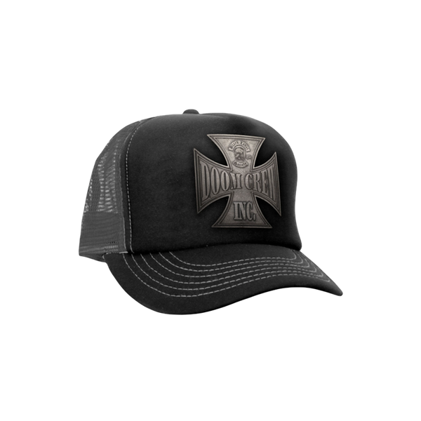 Doom Crew Inc. Album Grey / Black Trucker Hat