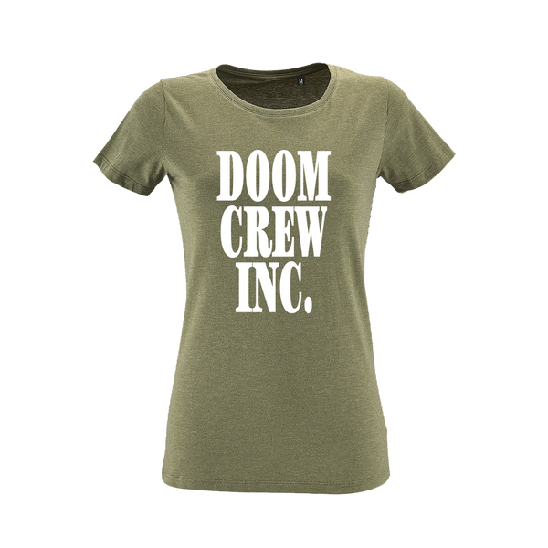 Doom Crew Inc. Women's Military Green Tee