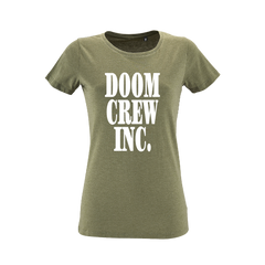 Doom Crew Inc. Women's Military Green Tee