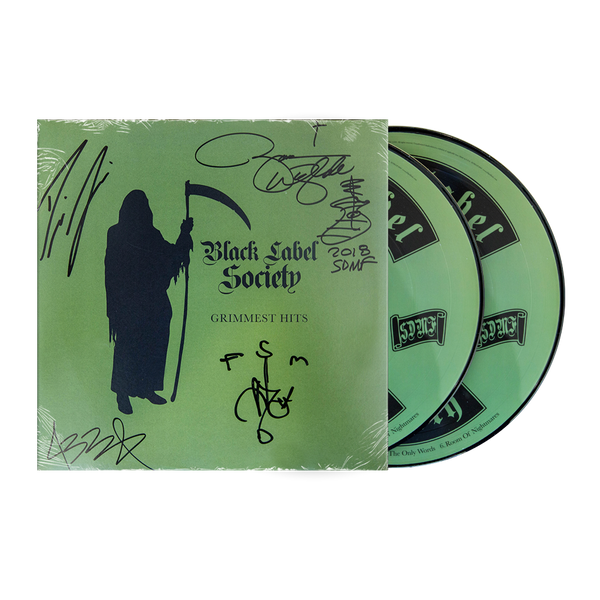 Signed Grimmest Hits Vinyl – Picture Disk