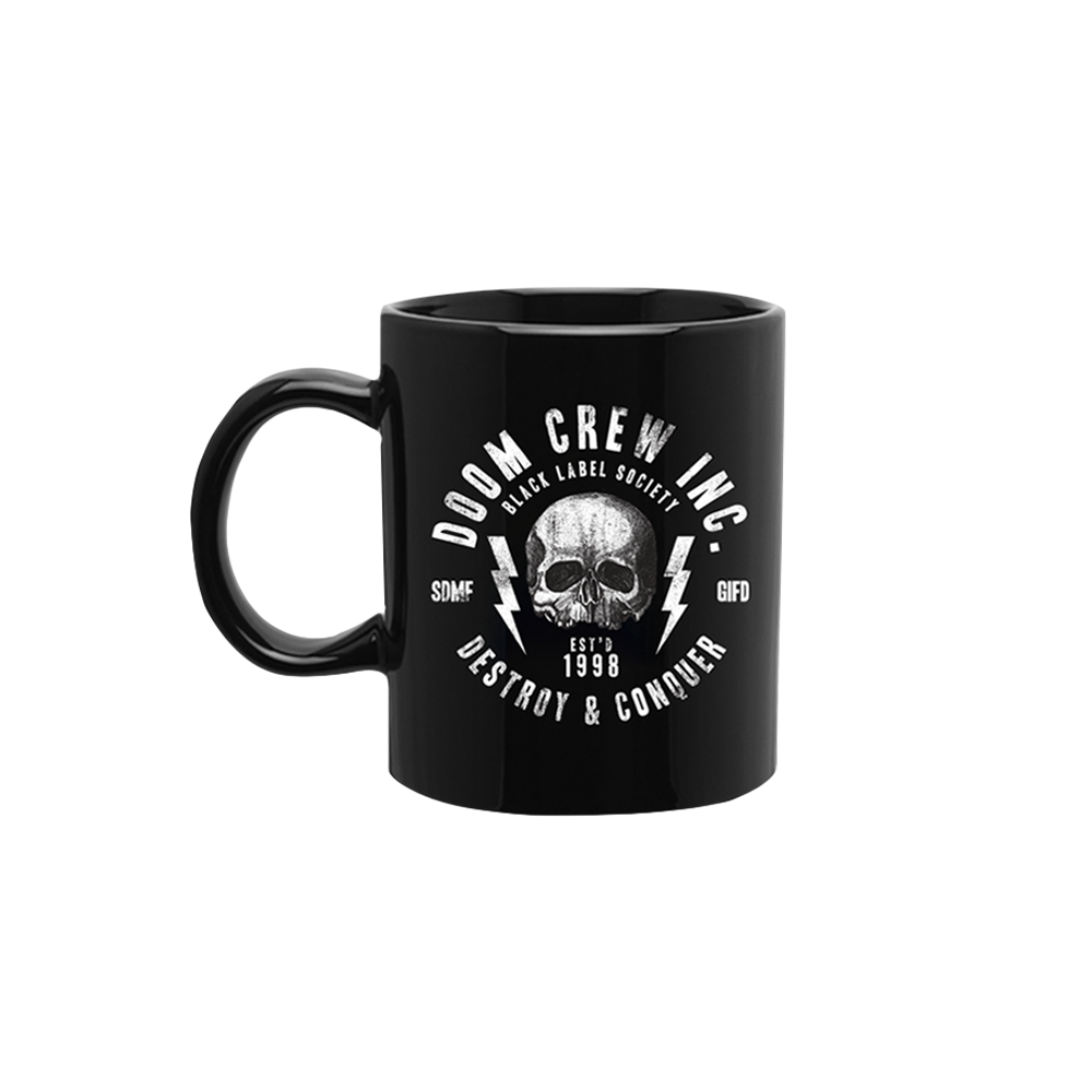 Black Label Society Doom Crew Inc. Clear Mug