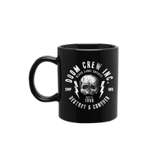 Doom Crew Inc. Destroy & Conquer Black Coffee Mug