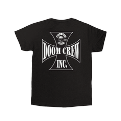 Doom Crew Inc. Collegiate Black Tee
